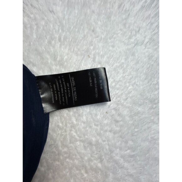 Isabel De Pedro Womens Abstract Print Classic Pencil Skirt Size 2 Navy New $398 - Picture 4 of 8